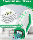 12 bolsas de aspiradora compatibles con Vorwerk Kobold VB100 FP100 VB 100 FP 100