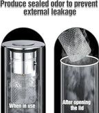 Set di 2 tappi per lavabo con raccoglicapelli, filtro di scarico pop-up in acciaio inox con cestello filtro rimovibile