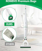 12 bolsas de aspiradora compatibles con Vorwerk Kobold VB100 FP100 VB 100 FP 100