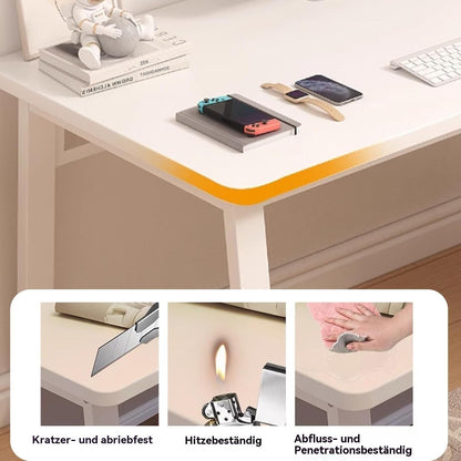 Modern computer desk in a simple style, desk, PC desk for home office